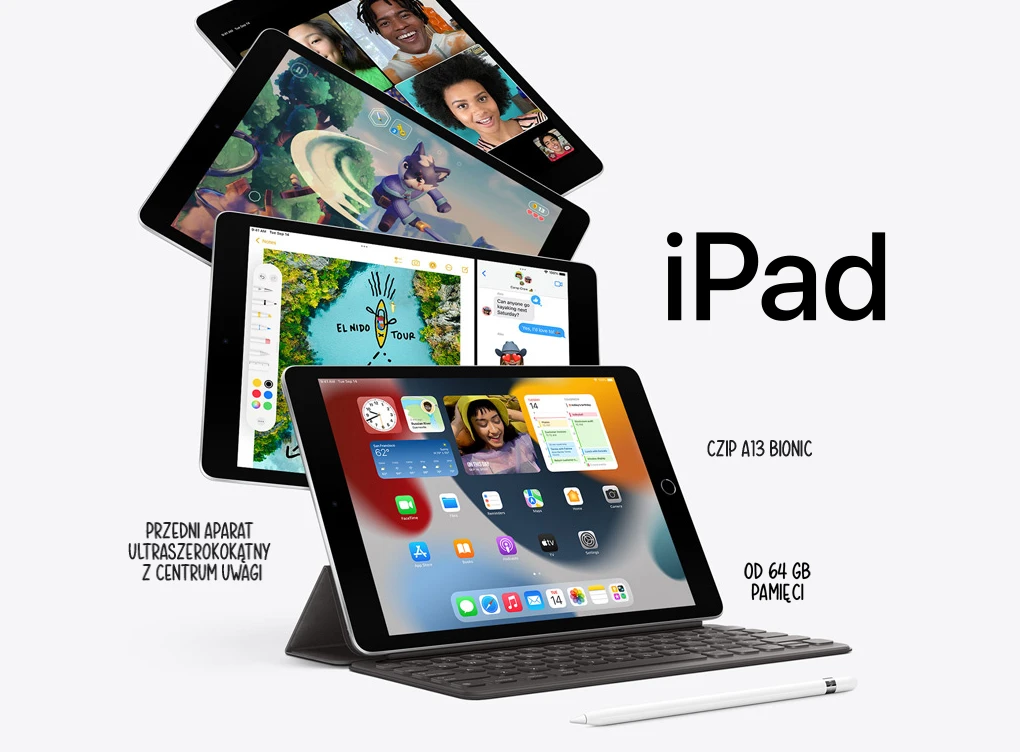 Apple iPad 10,2 cala 9gen 256 GB Cellular Space Gray